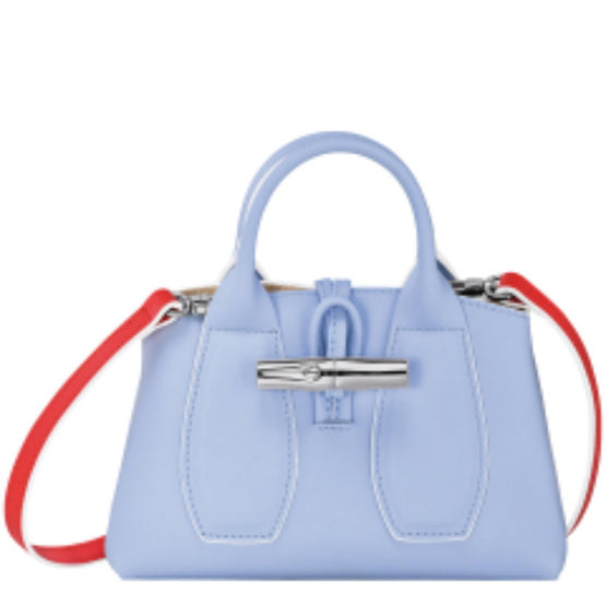 100 Bags/ 10057HDJH90 /Top handle bag Sky Blue/Red/