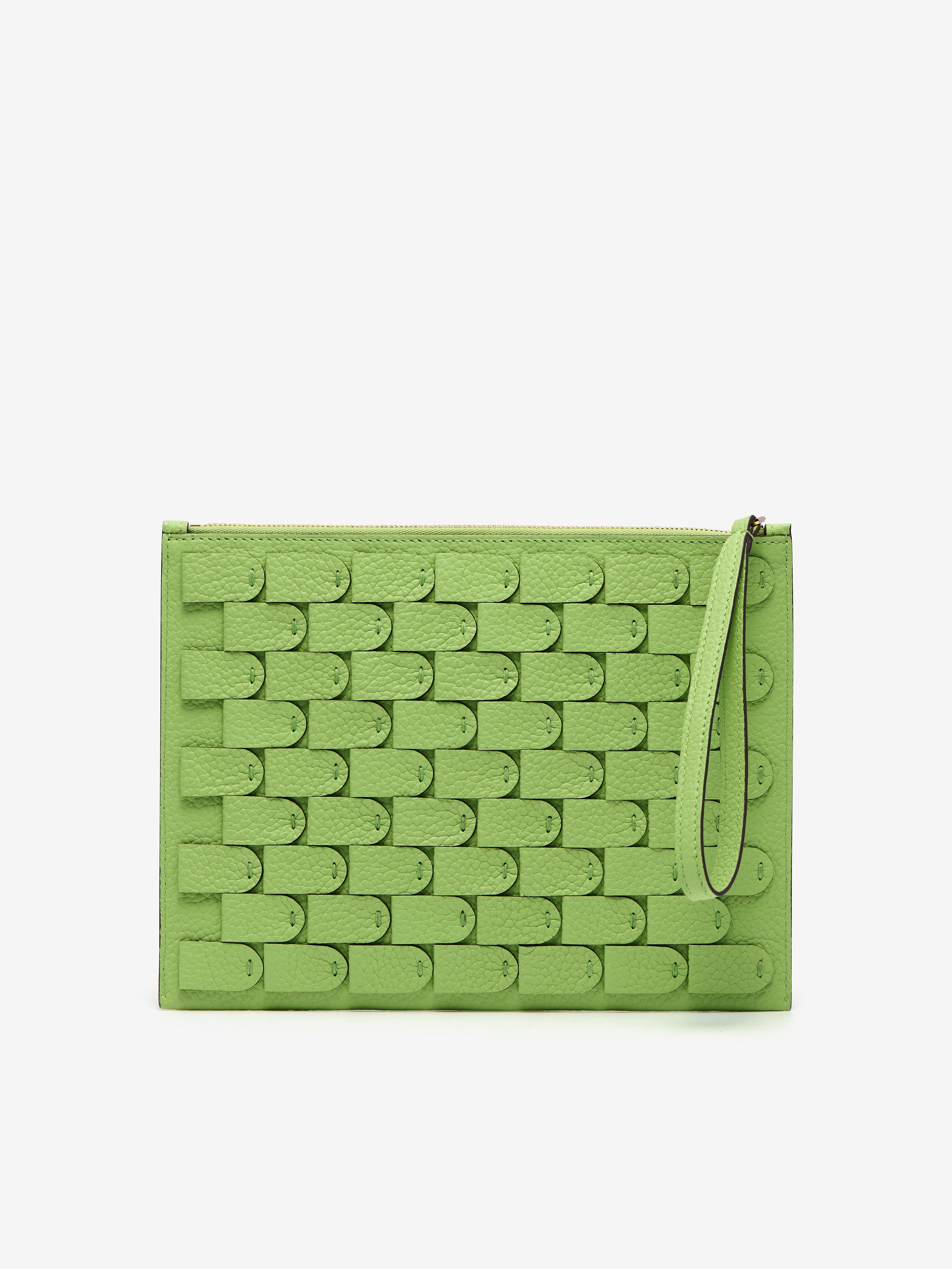 Pin D Pouch PM Arsenal Taurillon Soft XL Aloé