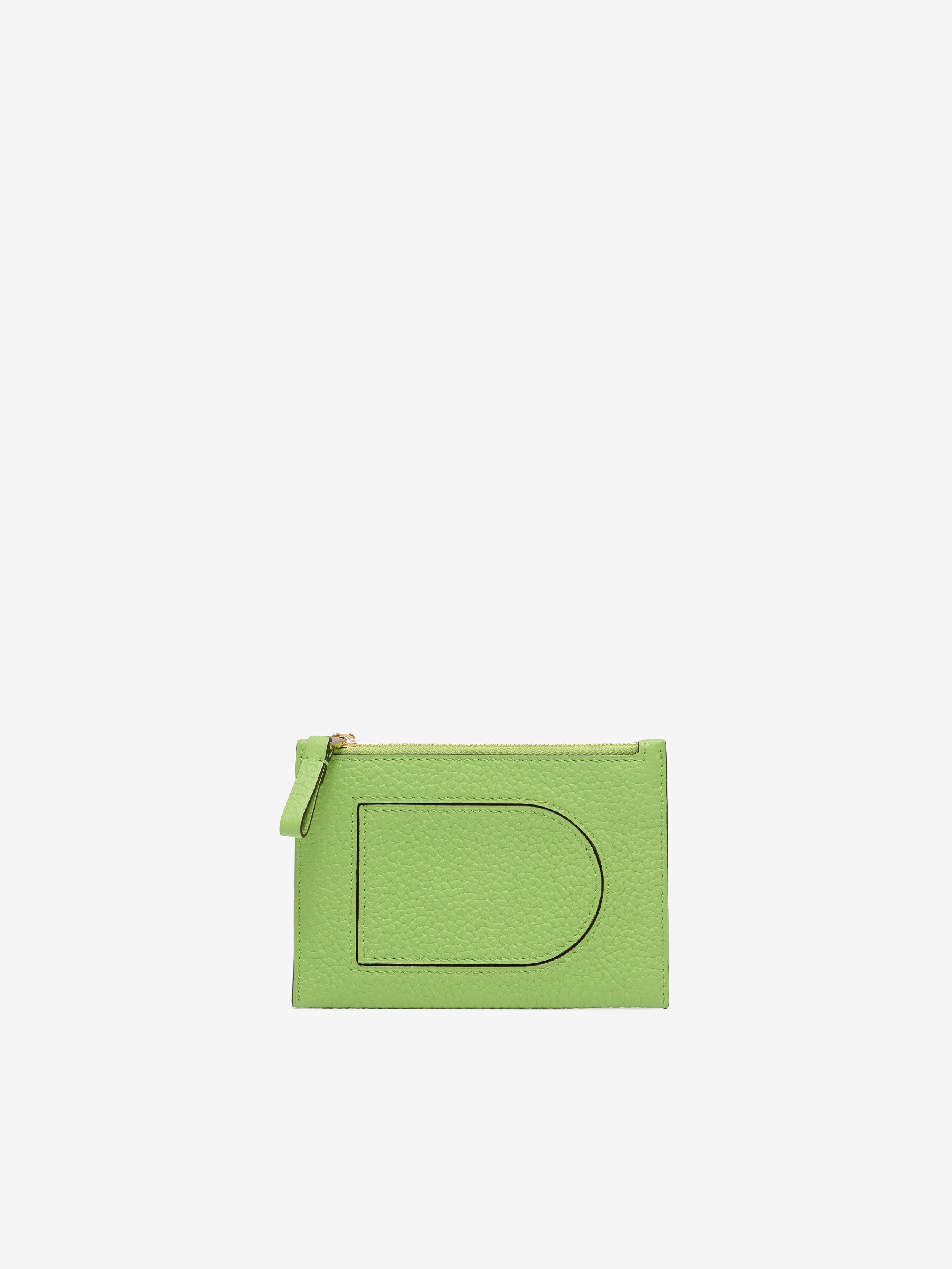 Pin D Pouch Mini Taurillon Soft Aloé